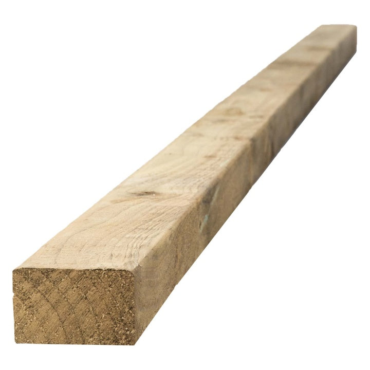 3x2 Timber – Pressure Treated Softwood (75mm x 47mm, Graded)