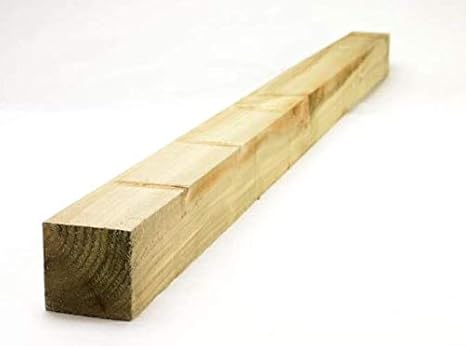3x3 (75mm x 75mm) Timber Fence Posts – Pressure Treated (Up to 15-Year Lifespan)