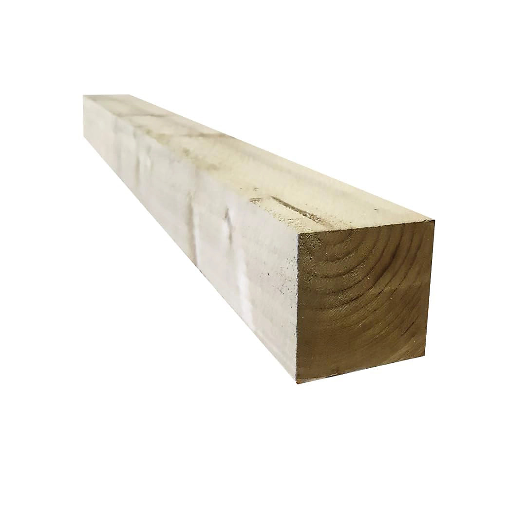 5x5 (125mm x 125mm) Timber Fence Posts – Pressure Treated (Up to 15-Year Lifespan)