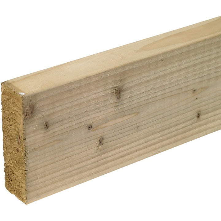 6x2 Timber – Pressure Treated Softwood (150mm x 47mm, Graded)