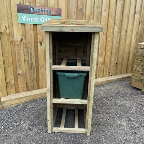 Recycling Bin Store - Decking Delivery