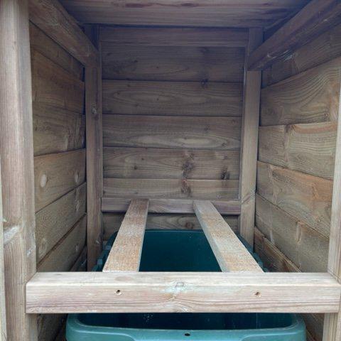 Recycling Bin Store - Decking Delivery