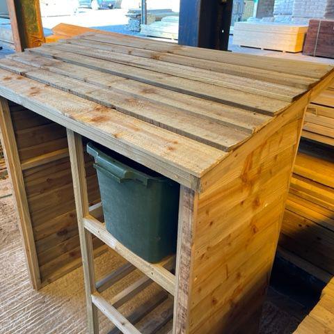 Wheelie Bin Store - For 120 Litre Bins - Decking Delivery