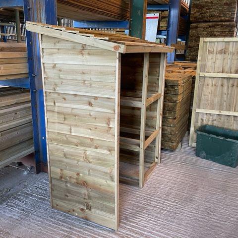Wheelie Bin Store - For 120 Litre Bins - Decking Delivery