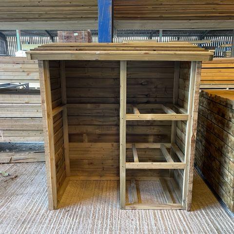 Wheelie Bin Store - For 240 Litre Bins - Decking Delivery